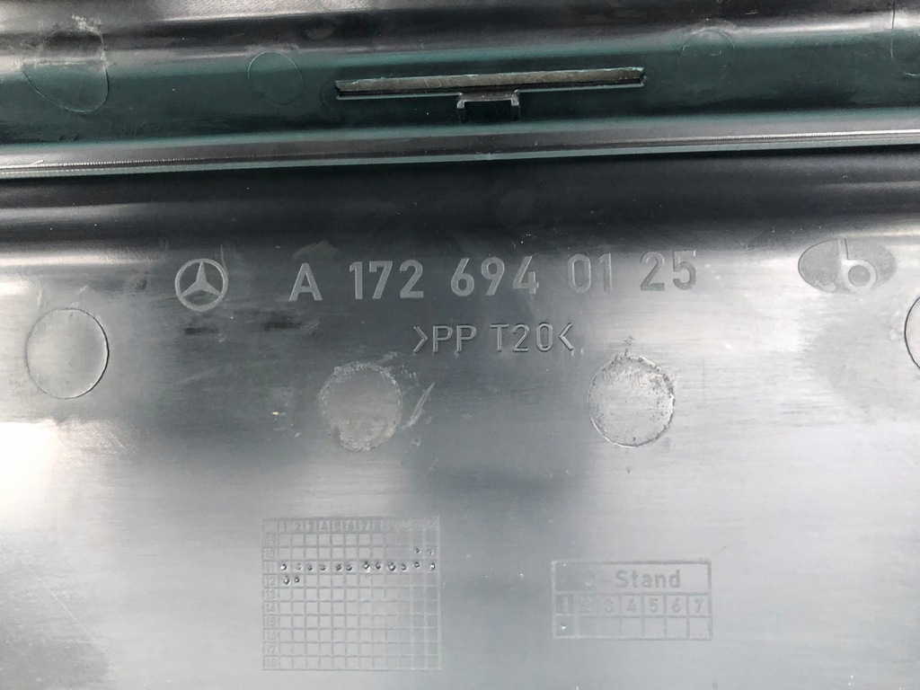 фото №2, Mercedes r172 slk slc крышка защита багажника