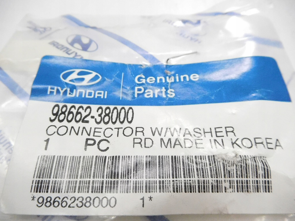 фото №7, Соединитель трубопровод омывателя перед hyundai sonata оригинальный номер 98662-38000