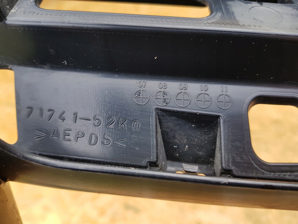 фото №10, Opel agila b ii 08- решётка радиатора решётка решётка радиатора каркас бампера перед 71741-52k0