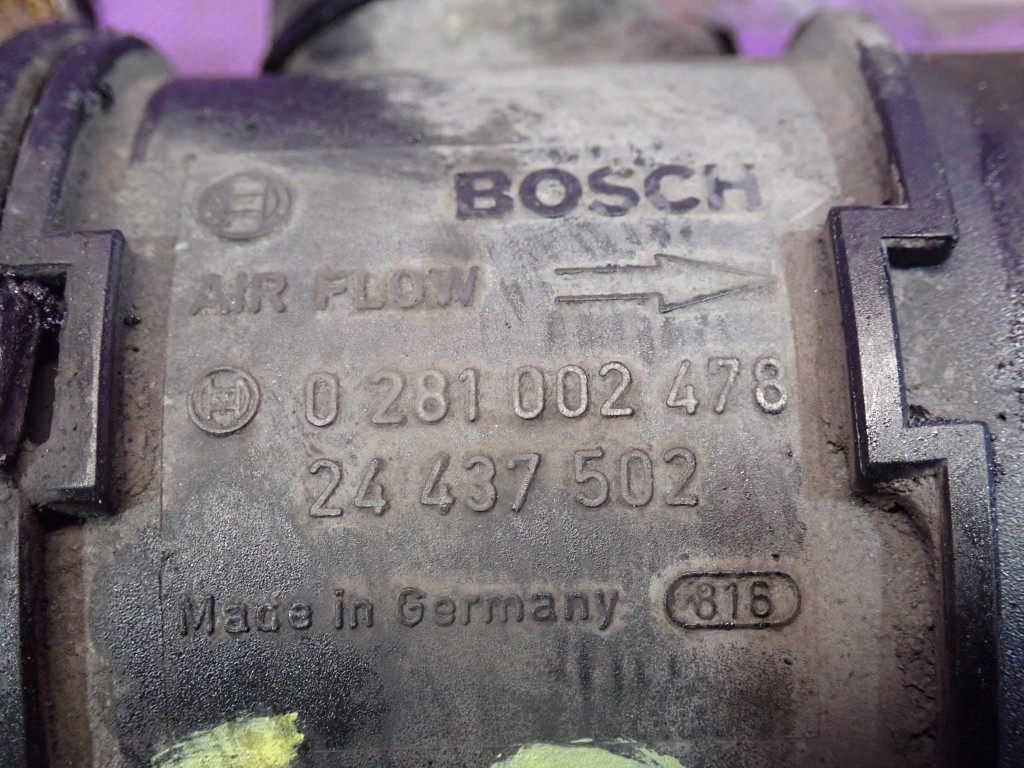 фото №5, Opel zafira a i 99-03 2.2 d 125km расходомер 24437502 0281002478