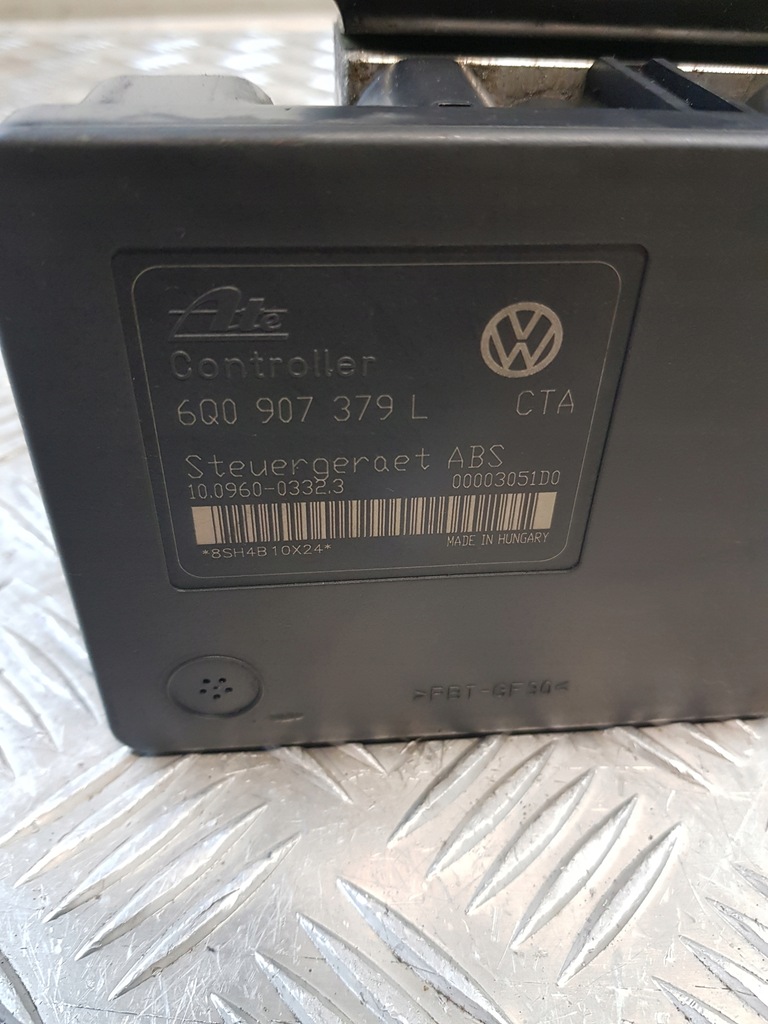 фото №12, Насос abs 6q0907379l 6q0614117h vw polo iv 9n