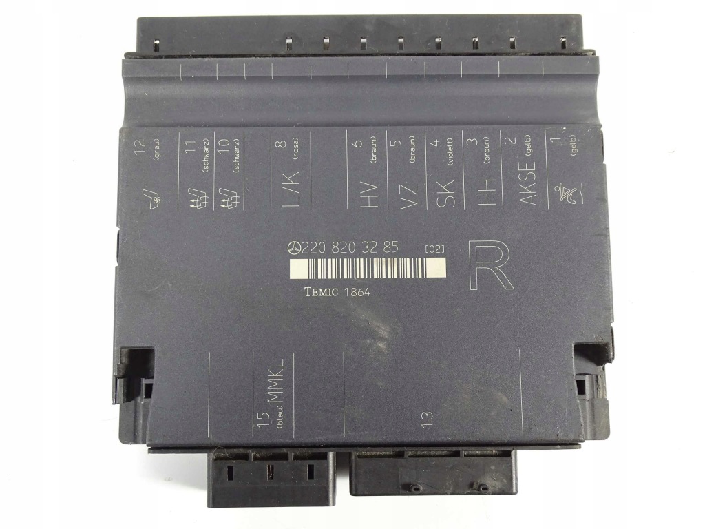 фото №1, Mercedes s klasa w220 модуль сидіння правий перед