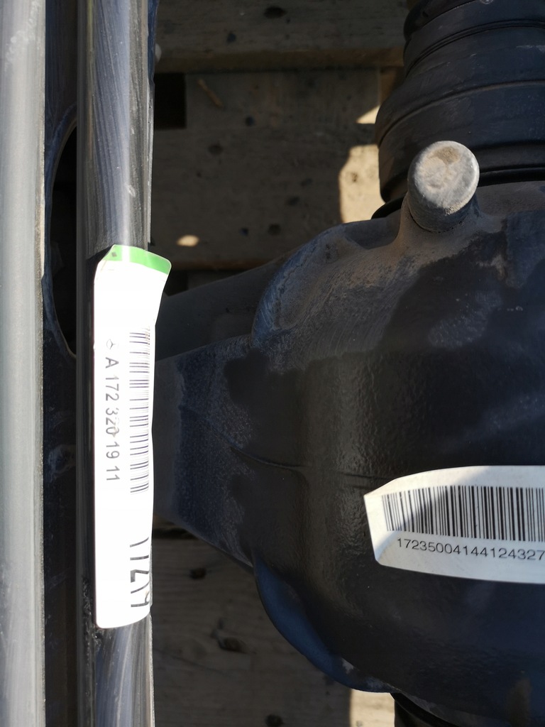 фото №7, Mercedes r172 подвеска задняя мост полный