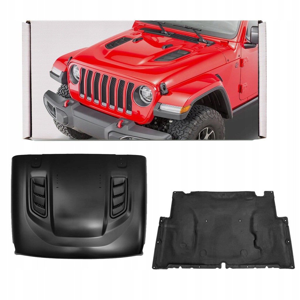 фото №1, Jeep wrangler jl 2018+ eu капот rubicon з wygłuszeniem