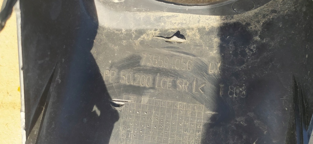 фото №11, Решётка бампера fiat doblo 2015r.