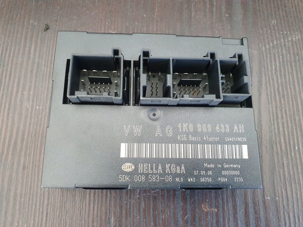 фото №1, Модуль блок управления комфорта octavia ii 1k0959433ah