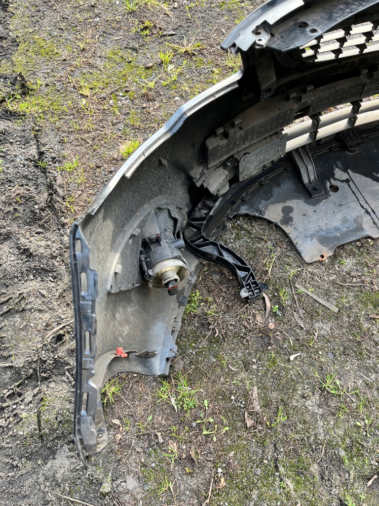 Купить 37 opel meriva b ii przed lift 2010-2013 бампер передний перед z22c