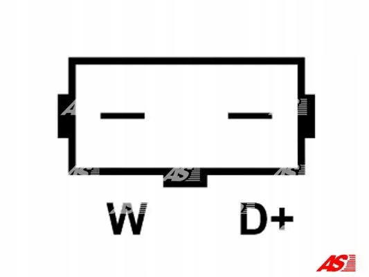 Генератор vw 1.4 1.6 1.8 1.9 2.0 golf 3 passat as-pl a0202 Ціна