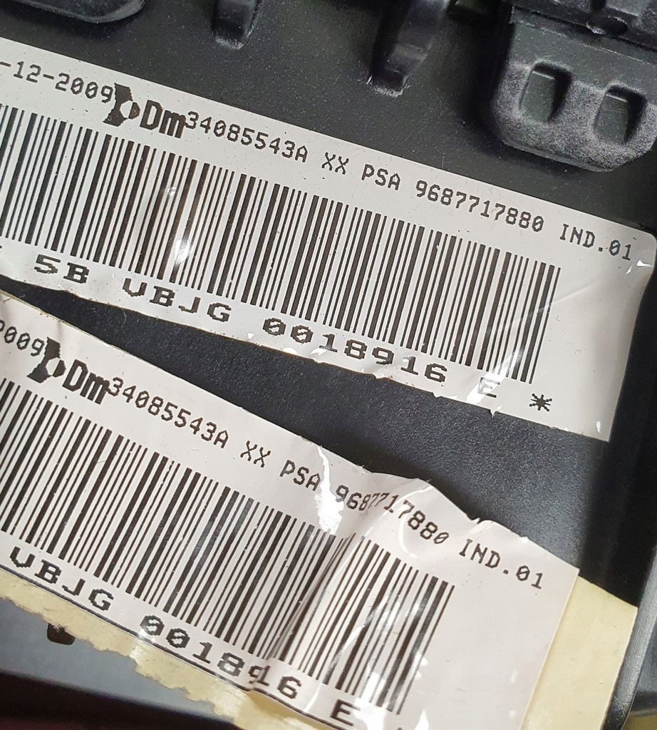 фото №10, Панель приладів консоль подушки безпеки ремені citroen c5 iii x7