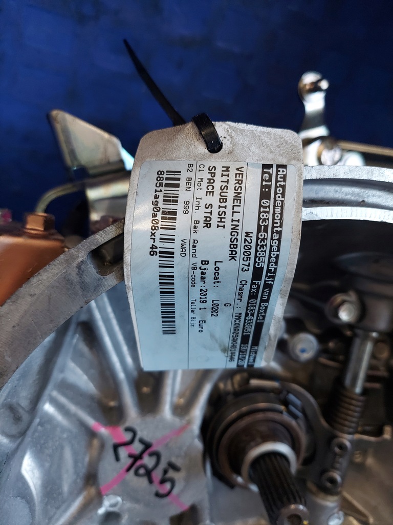 фото №6, Коробка передач space star 1.0 b f5mbd1abz бензин