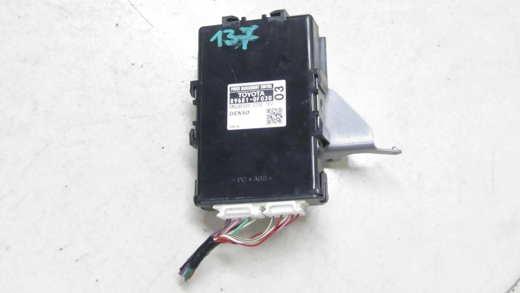 фото №1, Toyota verso lift модуль блок керування 89681-0f030