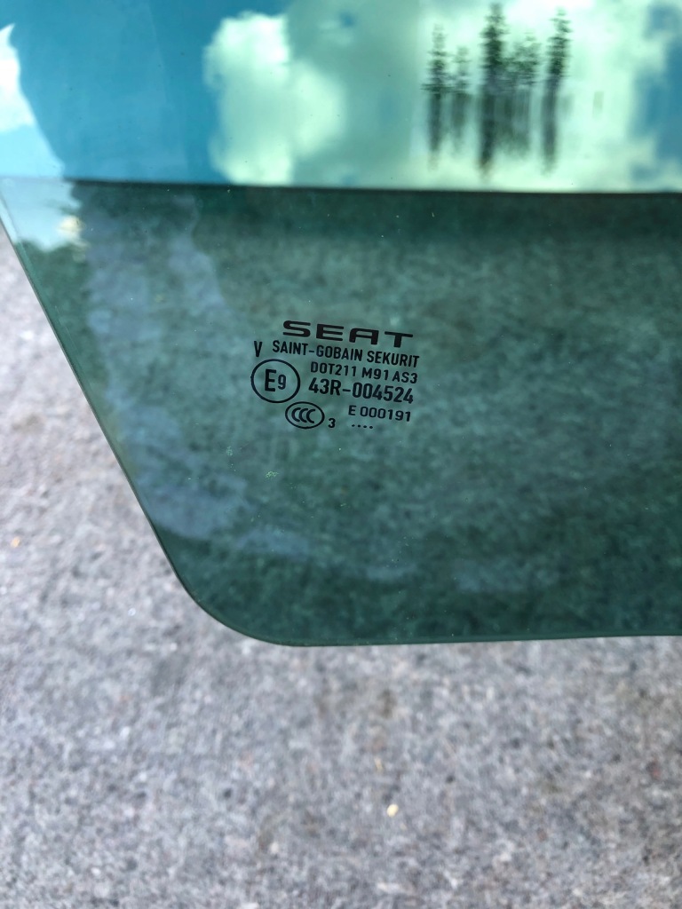 фото №3, Seat ibiza скло тонована правий задня різні roczniki