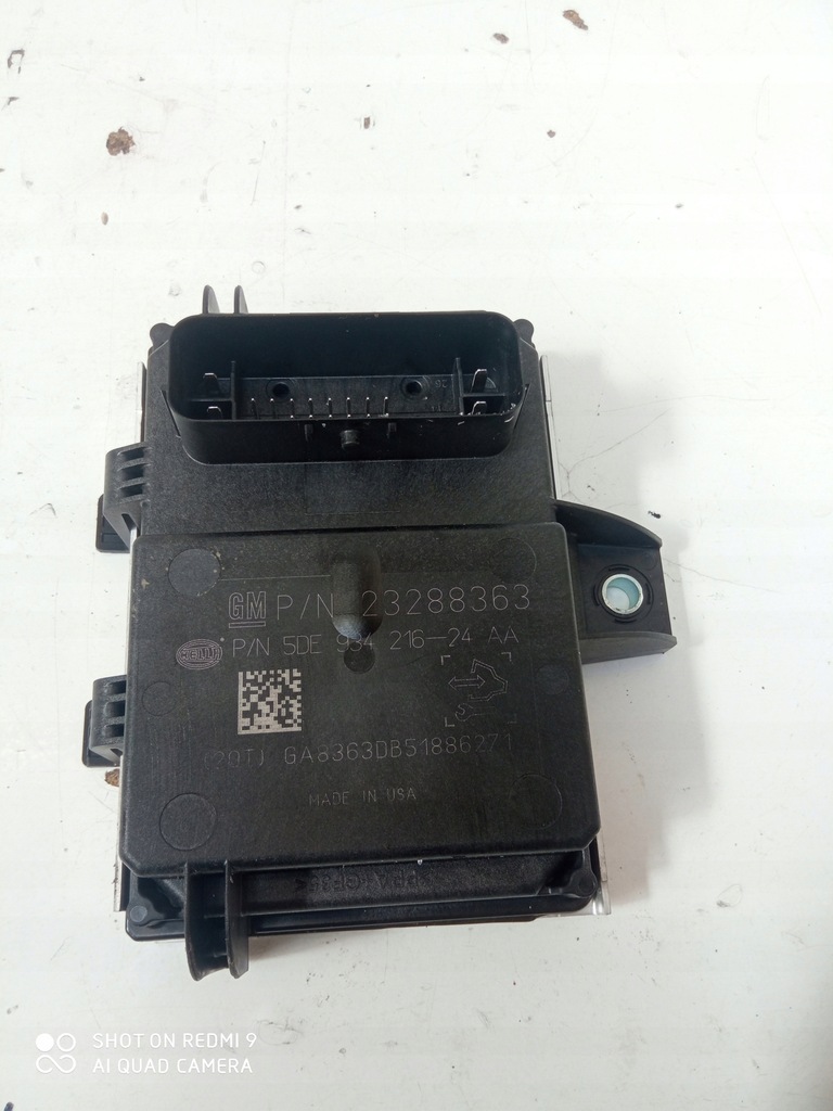 фото №1, Opel adam модуль насоса топлива 23288363 1.0t