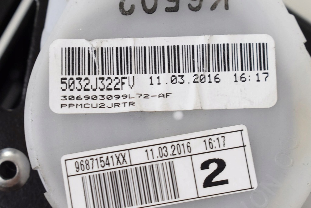 фото №5, Citroen ds4 2015 права сторона pas безпеки сидіння заднього