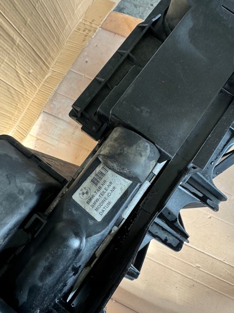 Bmw x3 e83 радіатор води кондиціонер інтеркулер вентилятор 3.5d sd biturbo Доставка