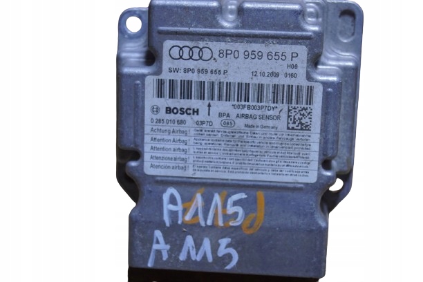 фото №1, Датчик модуль подушка безопасности audi a3 8p lift 8p0959655p