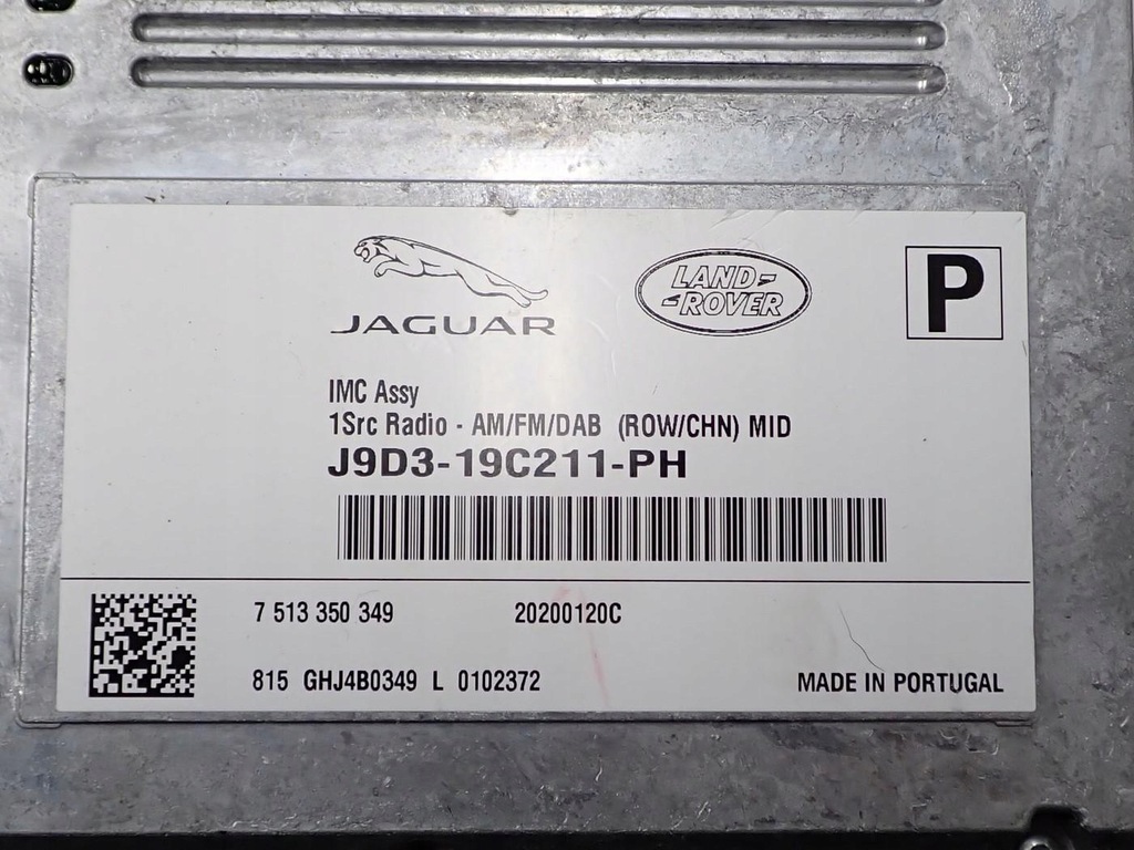 фото №10, Навігація navi радіо дисплей j9d3-19c211-ph jaguar f-pace x761 20r