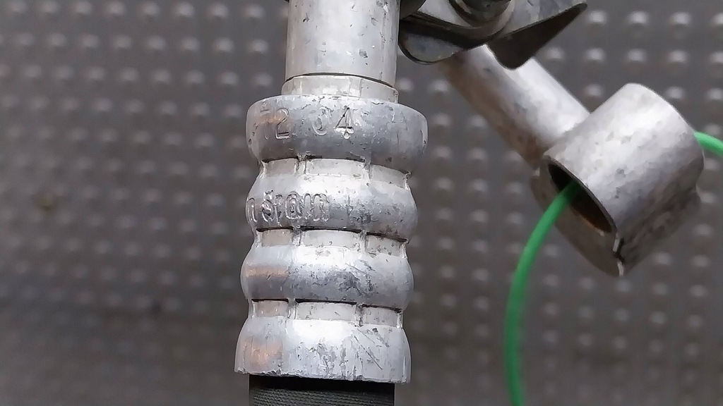 фото №6, Шланг кондиціонера 6q0820721l seat ibiza iii polo iv fabia i 1.9 sdi