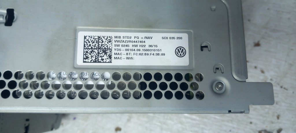 фото №7, Vw new beetle 16 - оригинальные радио usa