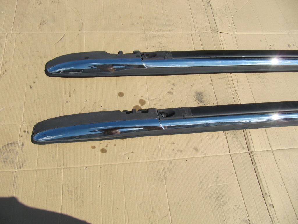 Chrysler pacifica 17- рейлінги дахові балка комплект  поперечини хром Недорого