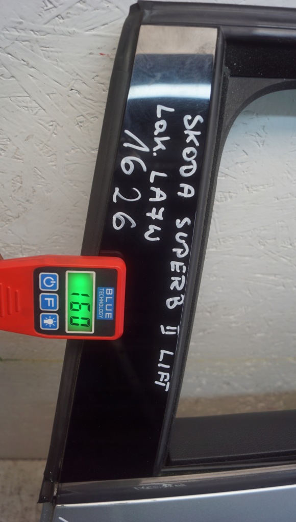 фото №14, Двері лівий задня skoda superb ii lift sedan la7w