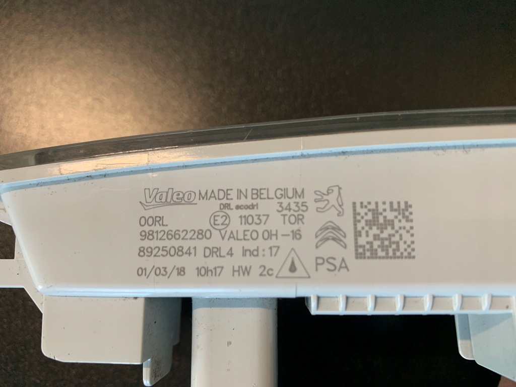 фото №6, Led drl рух dziennej citroen peugeot c1 berlingo