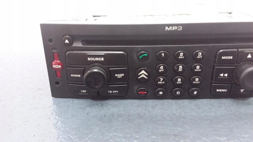 Citroen c8 радіо програвач cd навігація 14005402xt Ціна