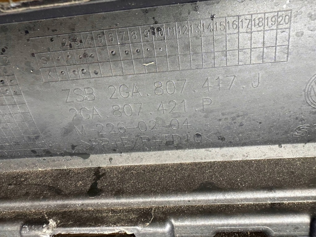 фото №8, Vw t-roc r-line lift 21- бампер задня задній 2ga807417j