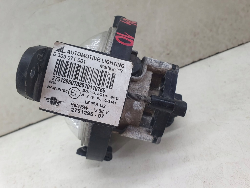 фото №6, Mini cooper r56 протитуманна фара передній лівий-правий перед