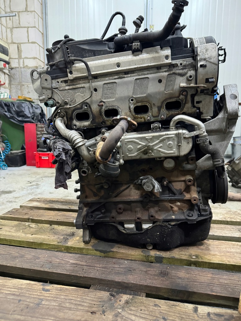 фото №1, Двигатель seat leon ii cay 1.6 tdi 2011r 160 tyś - wawa