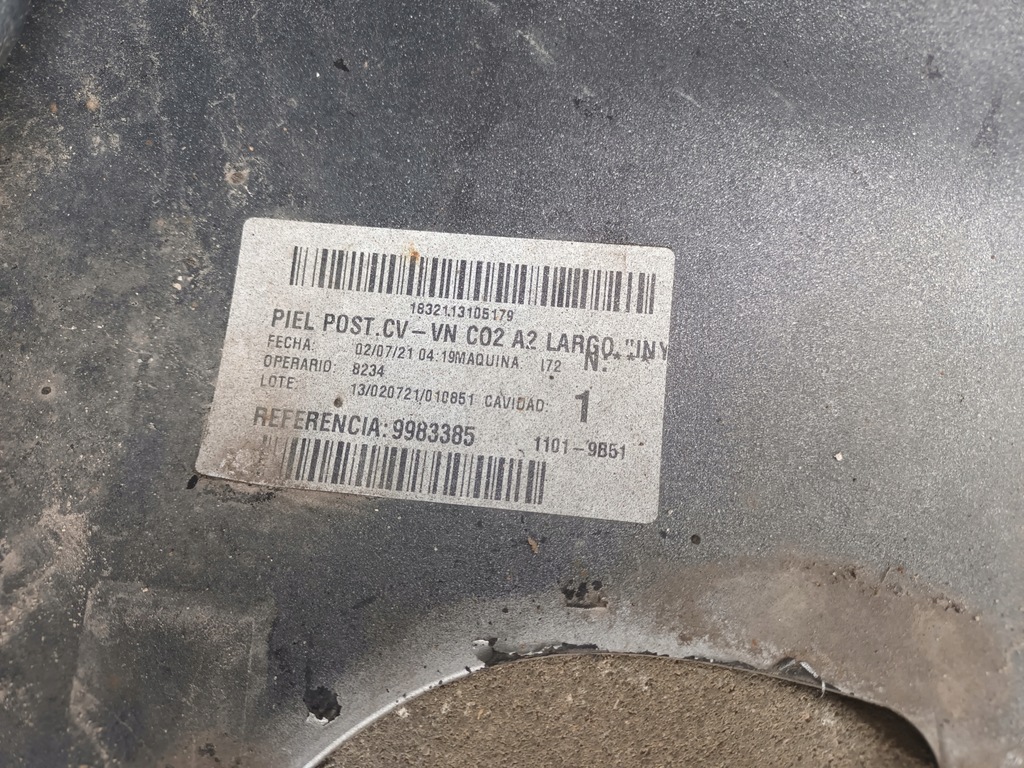 фото №9, Бампер задний mercedes vito w447 lift задняя + жгут