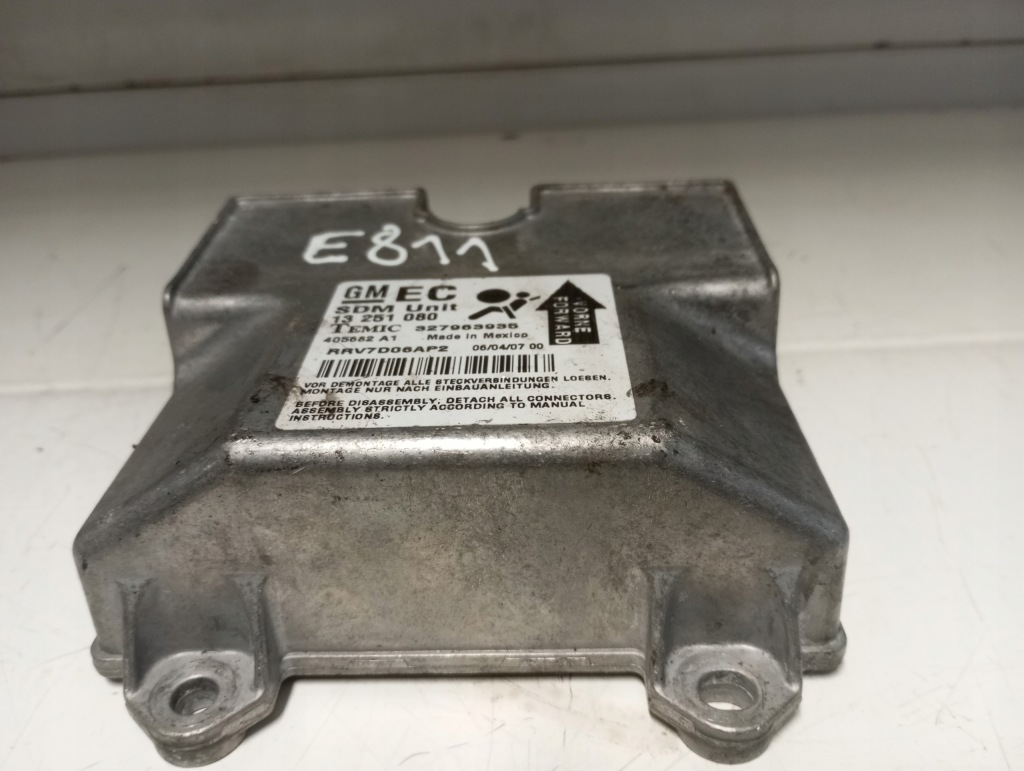 фото №1, Opel astra iii датчик подушек 13251080