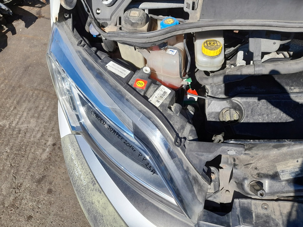 фото №10, Citroen jumper 2014 лампа правый перед правая