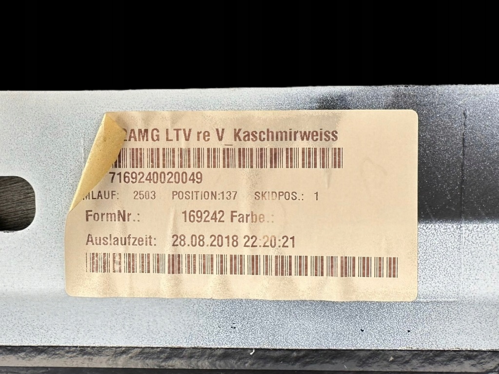 фото №8, Mercedes benz s w222 молдинг поріг rh a2226900803 a2226981854