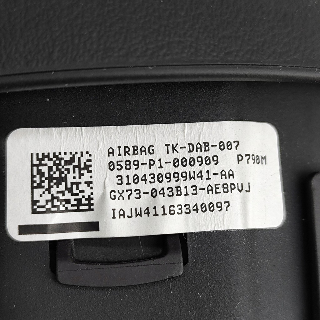 фото №8, Jaguar xe 2017 подушка повітряна подушка безпеки керма