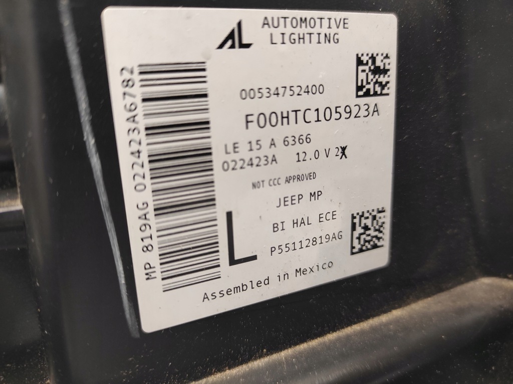 Купить Jeep compass 2 2 16- фара левая перед ксенон 534752400 f00htc105923a