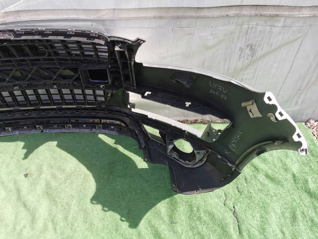 фото №12, Audi q7 4l lift 09- бампер перед передній 4l0807437h 4l0807061d