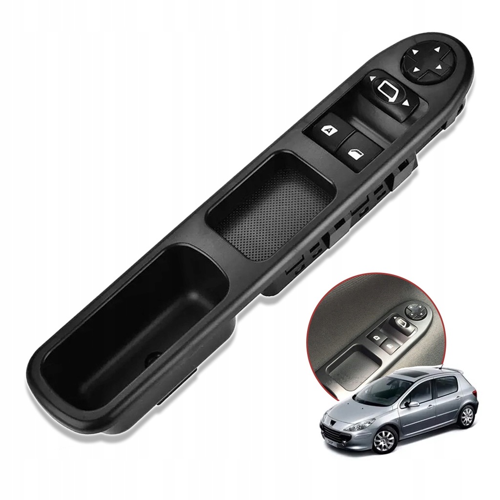 фото №9, Панель переключатель управление окон peugeot 207 06