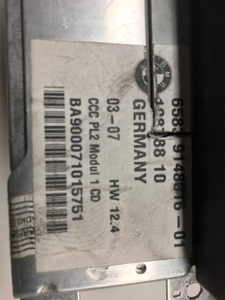 фото №12, Радио навигация ccc dvd 6583 9148016-01 жгут bmw e90 e91 e92 europa
