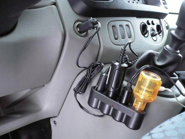 фото №10, Распределитель разъём прикуривателя poczwórny - a77742