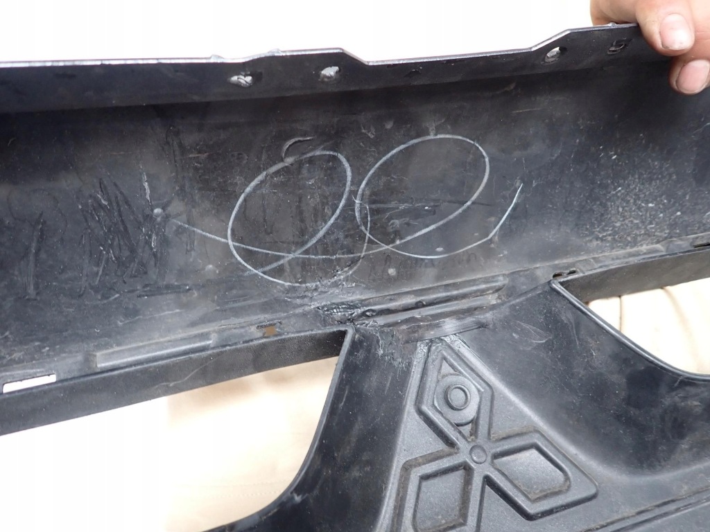 фото №12, Mitsubishi lancer x hb 07-16 бампер перед передній