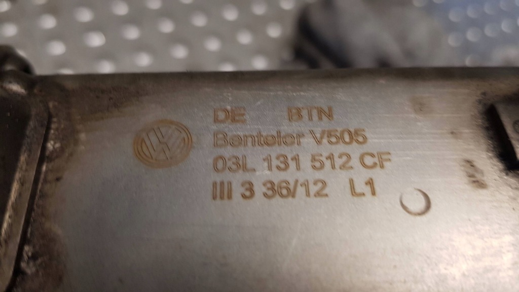 фото №6, Радиатор выхлопных газов egr 03l131512cf q3 8u a3 8p tt 8j octavia ii superb ii