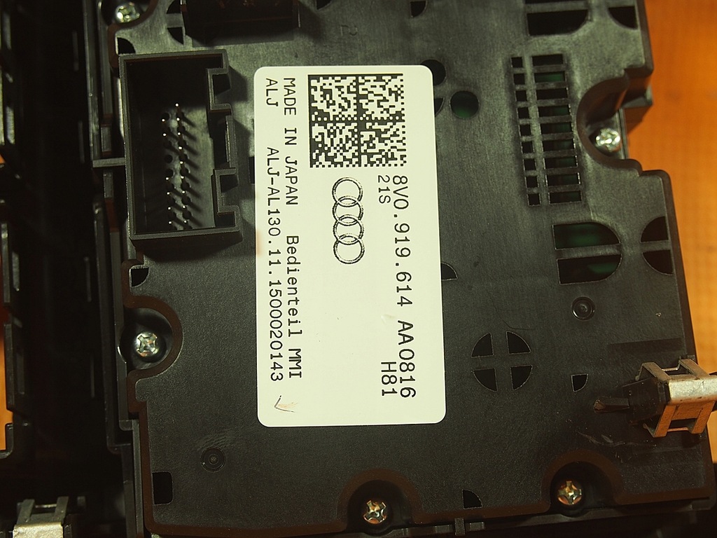 фото №9, Audi a3 s3 8v панель управление navi 8v0919614aa