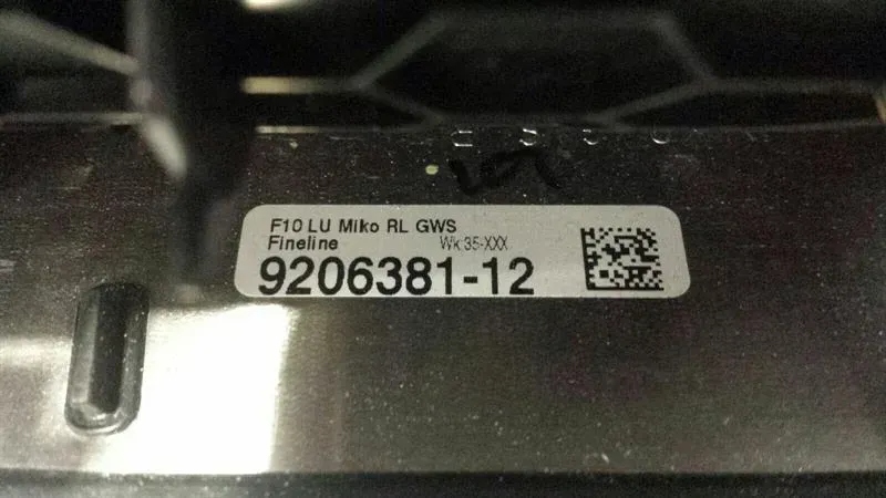 фото №8, Bmw 5 series f10 528i rhd veneer set 9192940 правый hand drive fine ash wood