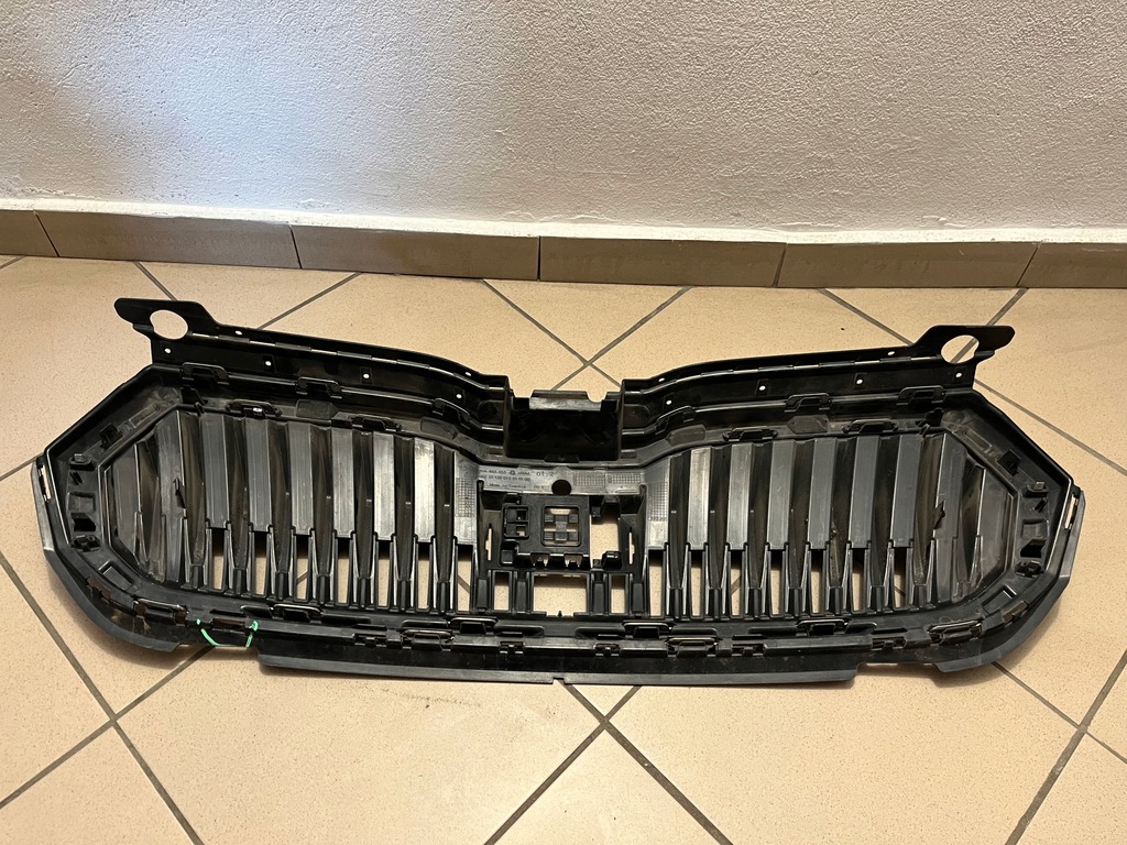 фото №16, Решітка радіатора решітка решітка радіатора бампера skoda fabia iv 4 6va 21-