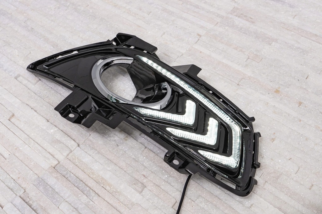 фото №14, Ford mondeo mk5 v 2014-2019 свет do движение dziennej drl led