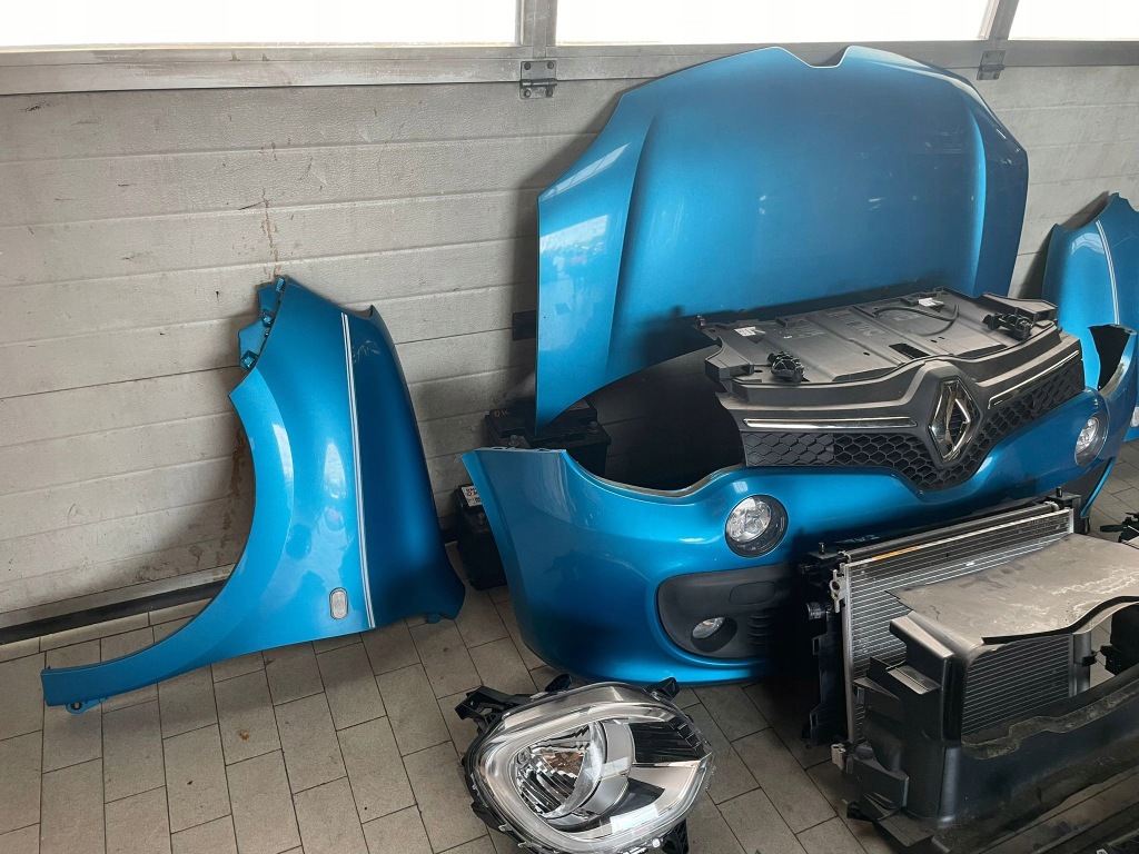 фото №14, Перед бампер лампа капот крила радіатор renault twingo iii terpm