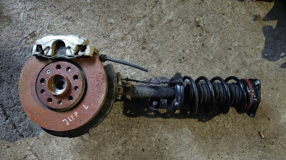 фото №2, Fiat 500x jeep renegade амортизатор поворотний кулак lh