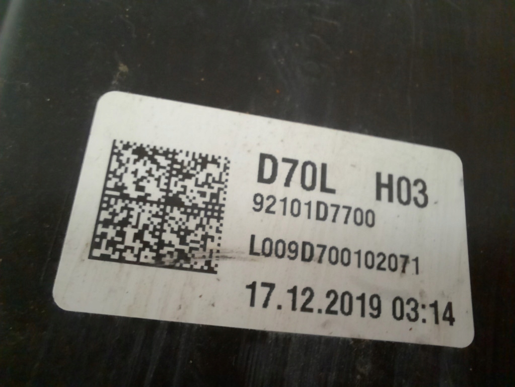 Hyundai tucson 3 рестайлинг  18-20 фара левая led фара левое  92101d7700 с Разборки