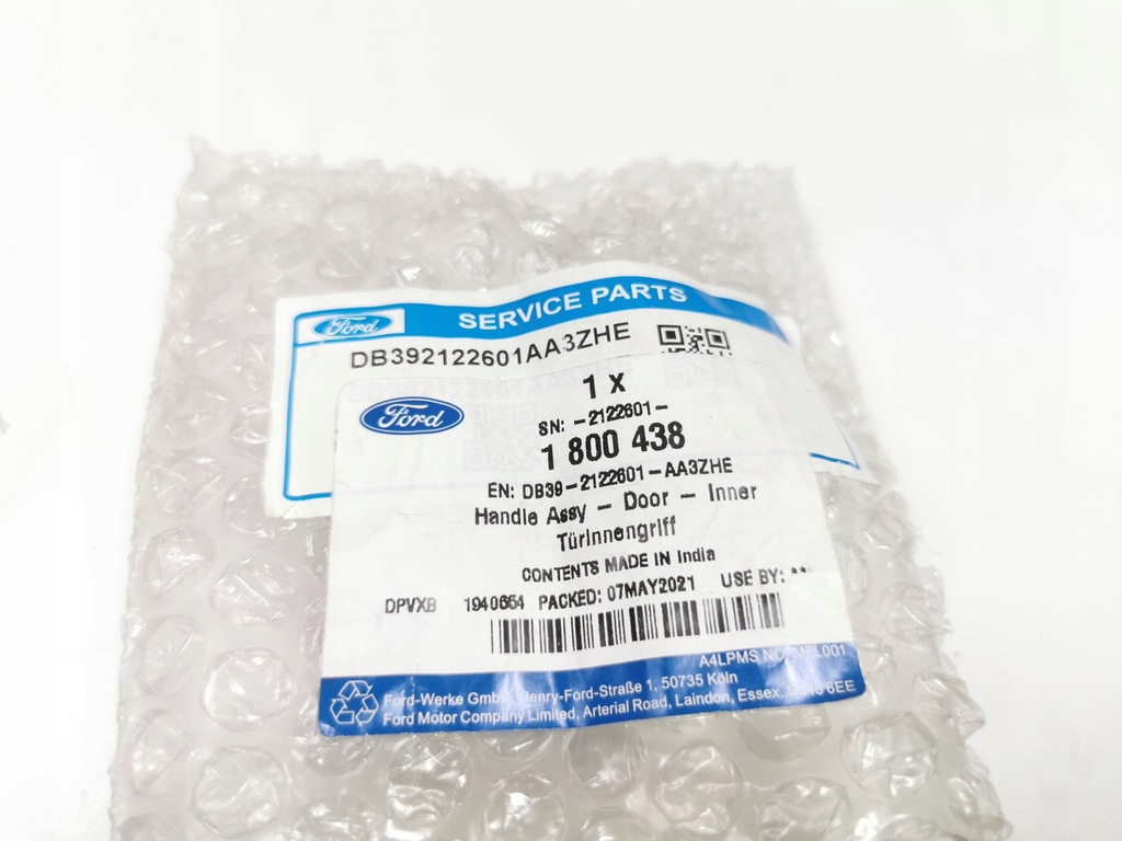 фото №7, Ручка двері внутрішня лівий перед ford ranger 2011- tke оригінальний номер 1800438